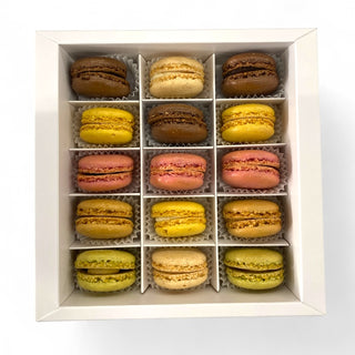 Macarons de Paris 15 stuks in luxe doosje - Macarons - Macaronstore.nl