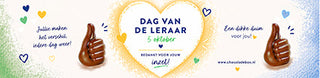 Chocolade duimpjes – Dag van de Leraar (5 oktober) - Macarons - Macaronstore.nl