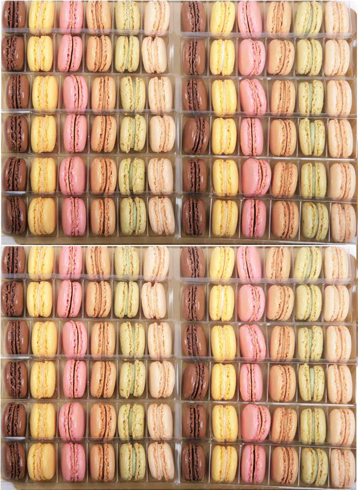 Macarons de Paris par 144 pièces