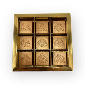 Gouden chocolaatjes Eid Mubarak - Macaronstore.nl